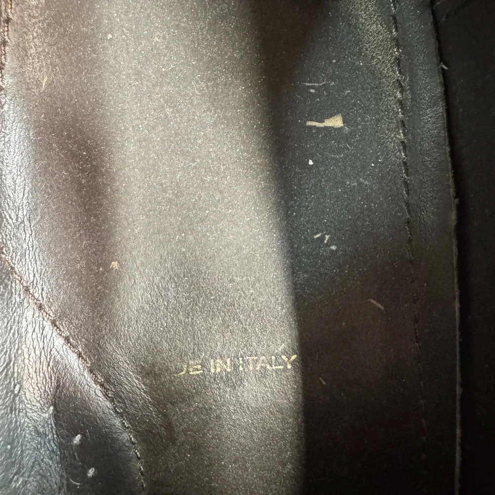Bruno Magli lined buckle